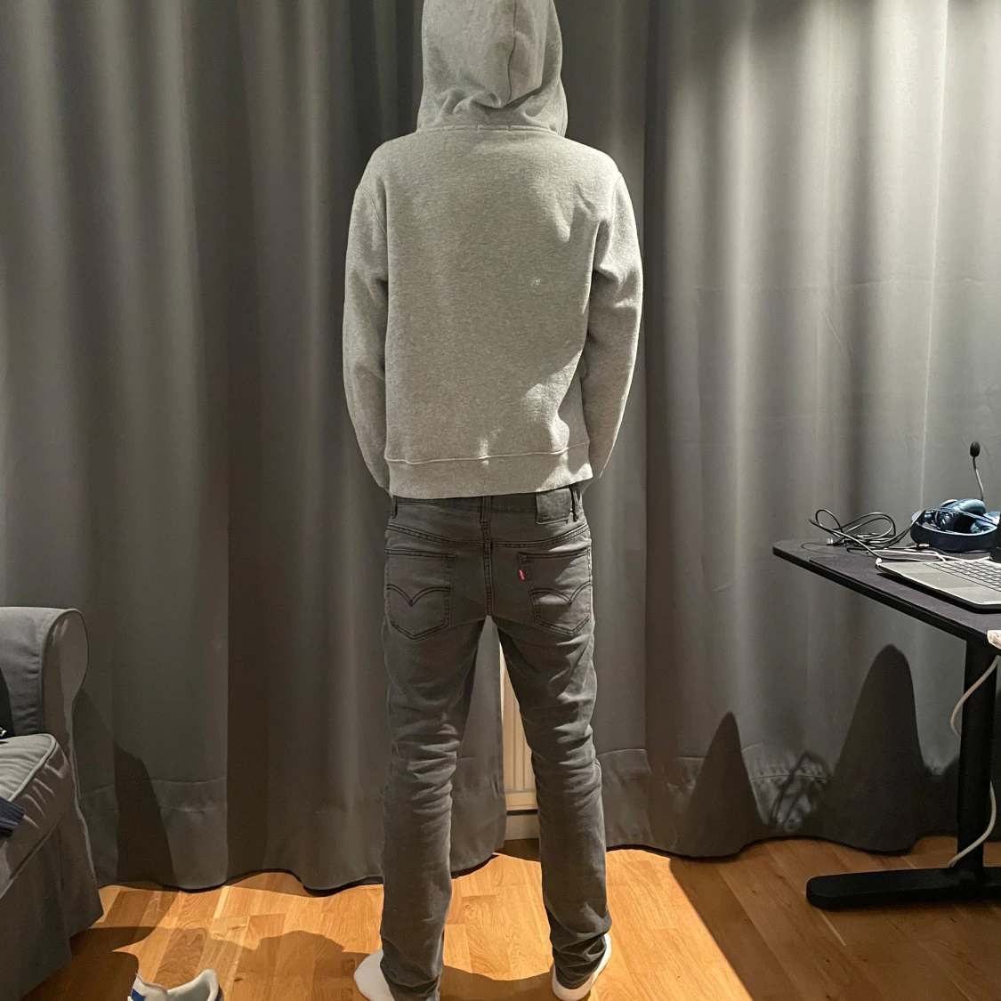 Grå hoodie Ralph lauren