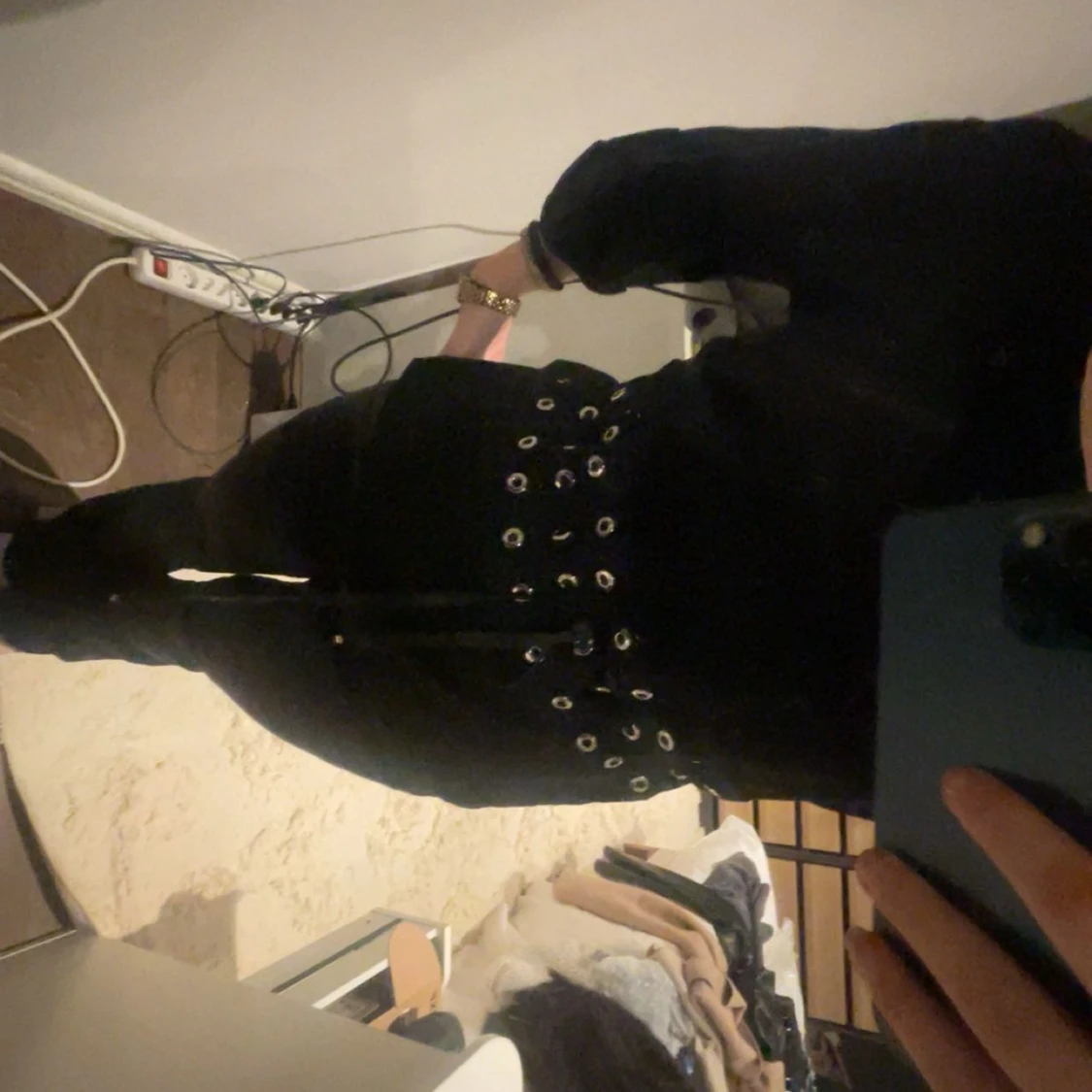 Tröja med snörning