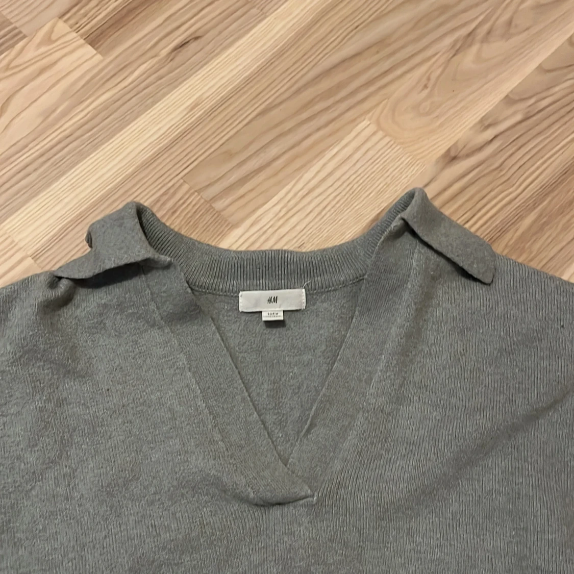 Grön/grå tröja från H&M - 3