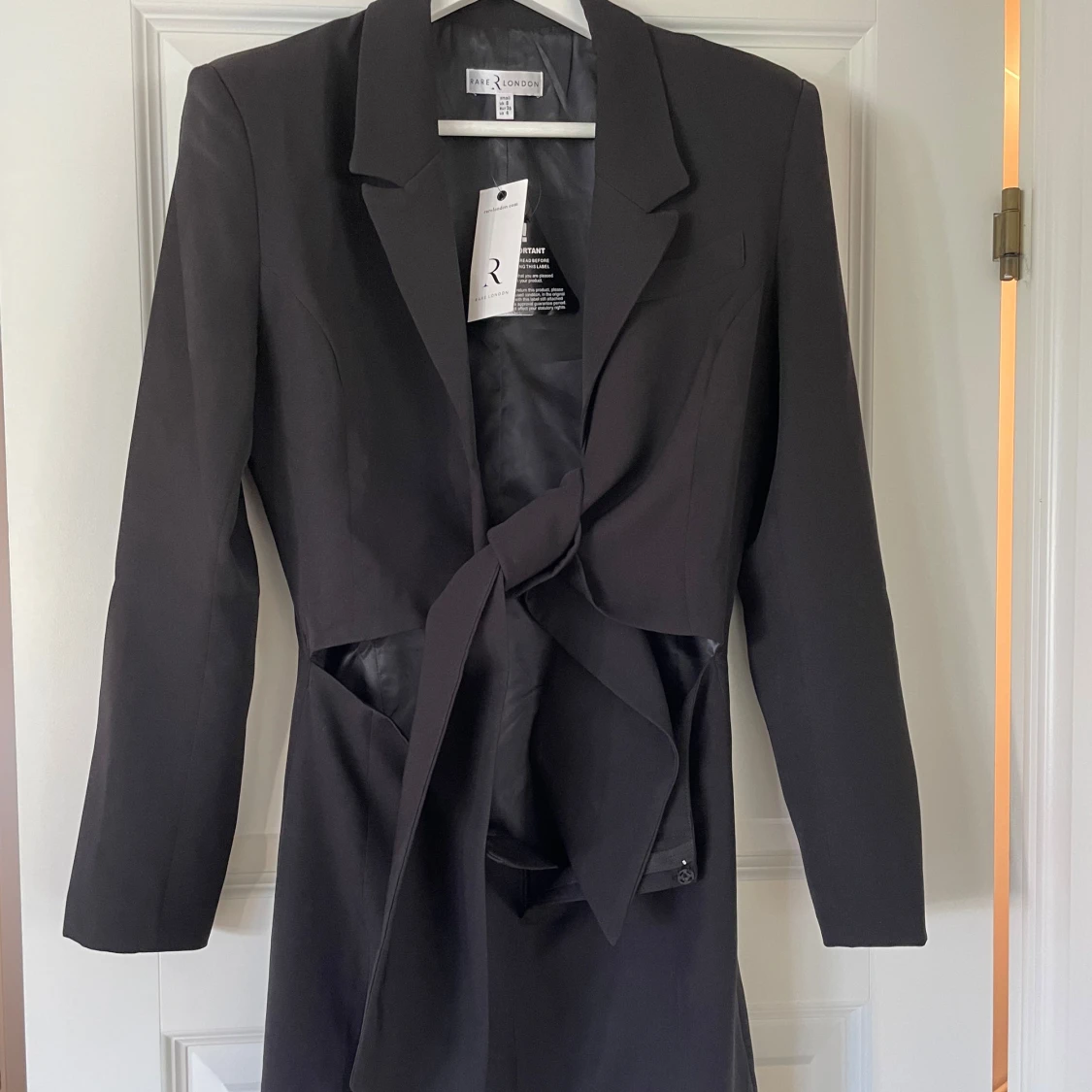 Tie front blazer dress - 90