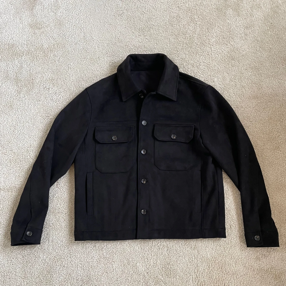 Overshirt med Mockaeffekt - Zara