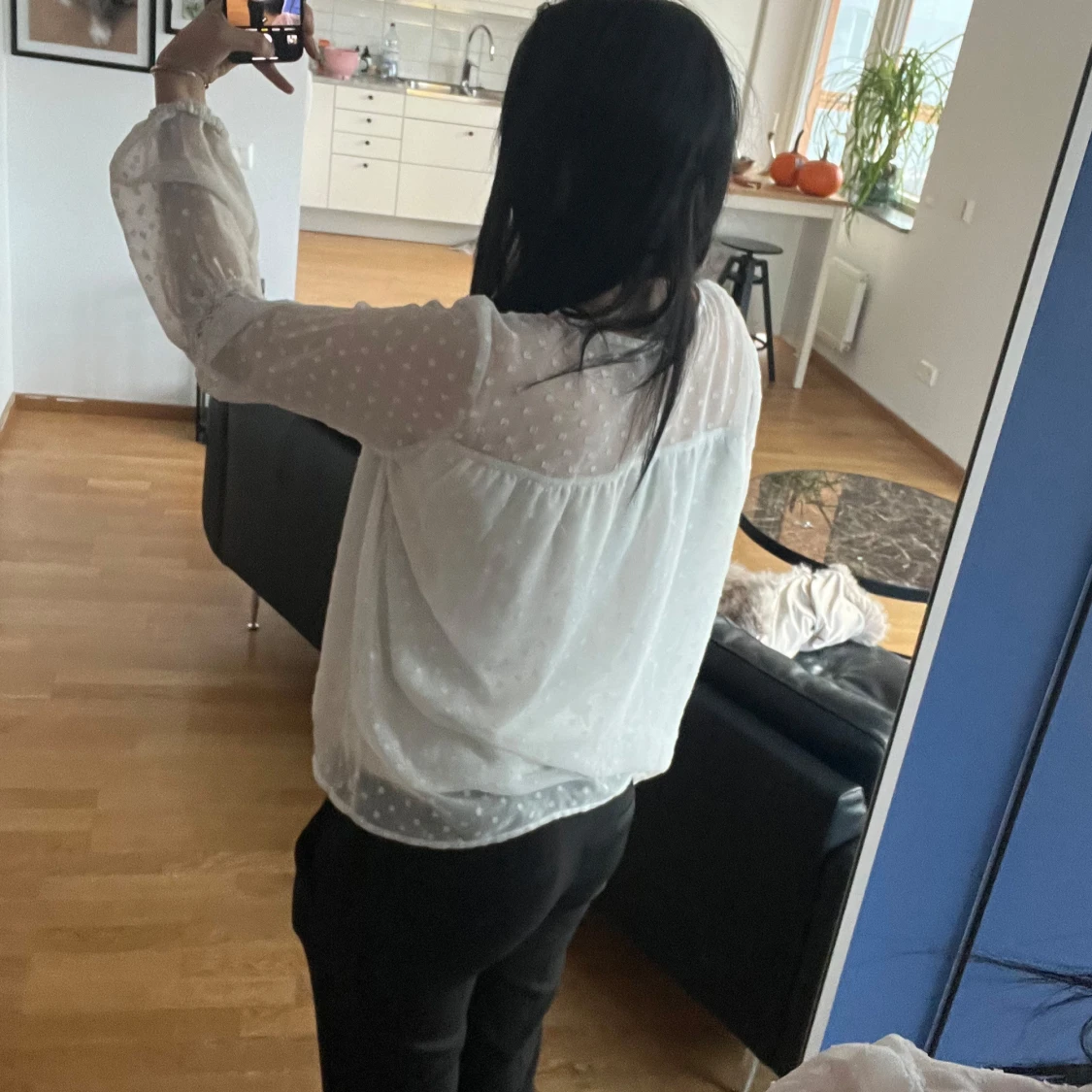 Jätte fin vit tröja från vila 💕 - 90