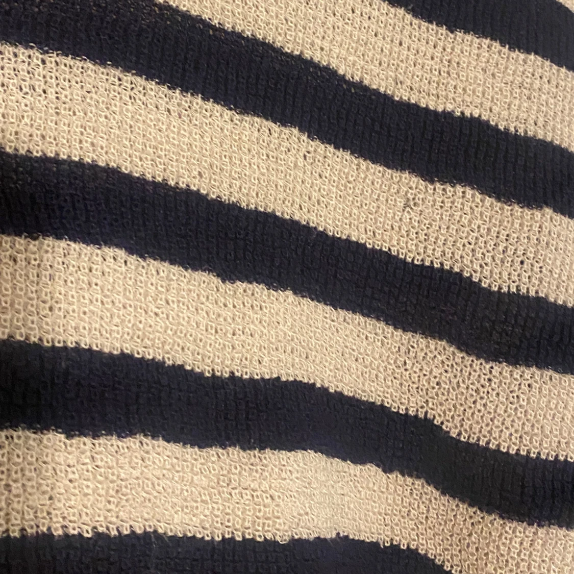 Mango pullover tunn randig stickad tröja  - 93