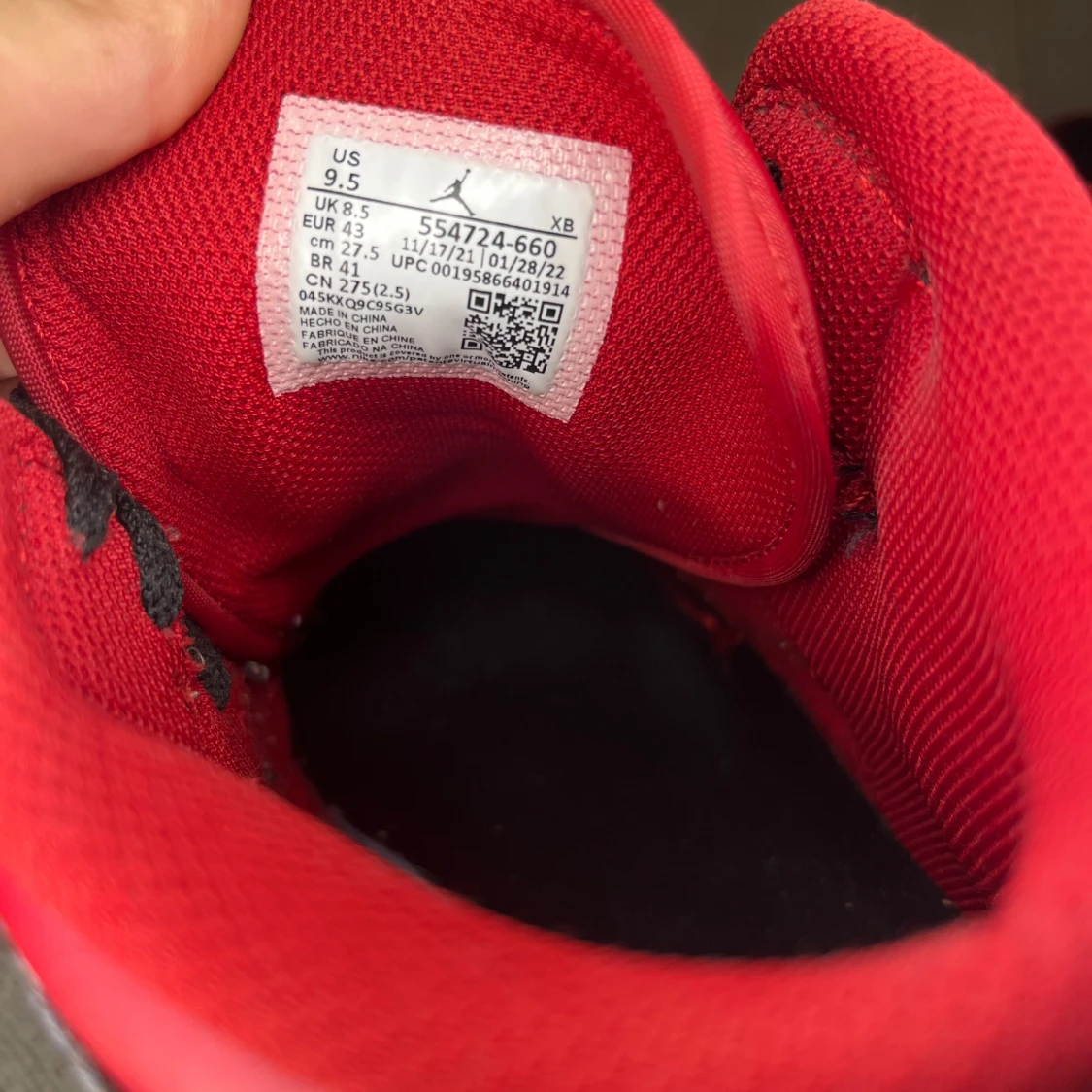 Jordan 1 mid reverse bred - 93