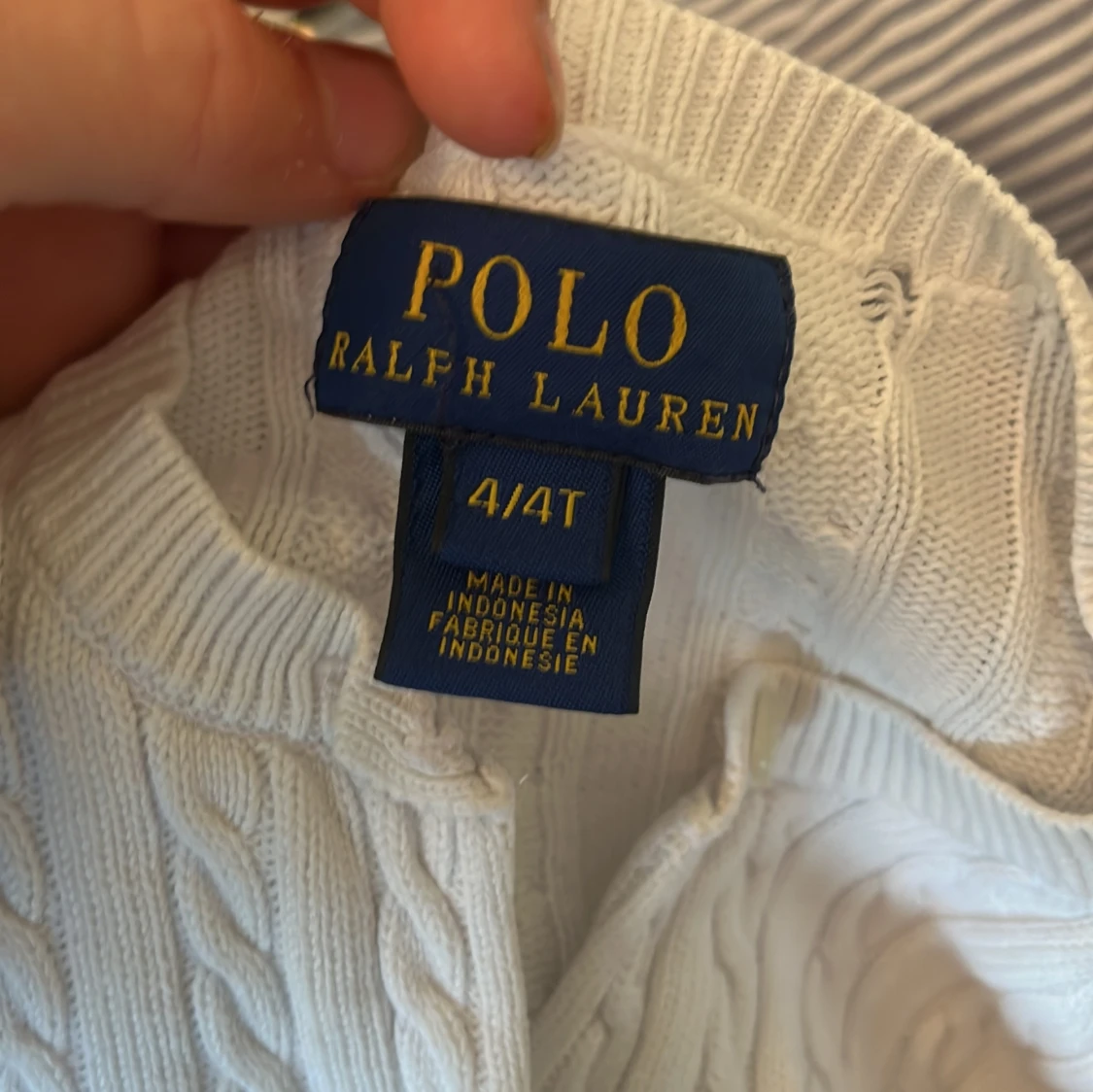 Vit kofta polo Ralph lauren  - 91