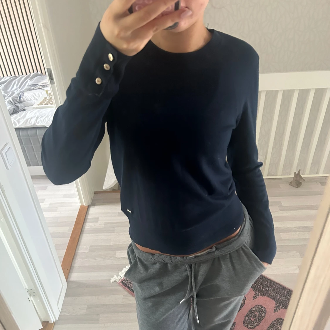 Finstickad tröja - 90