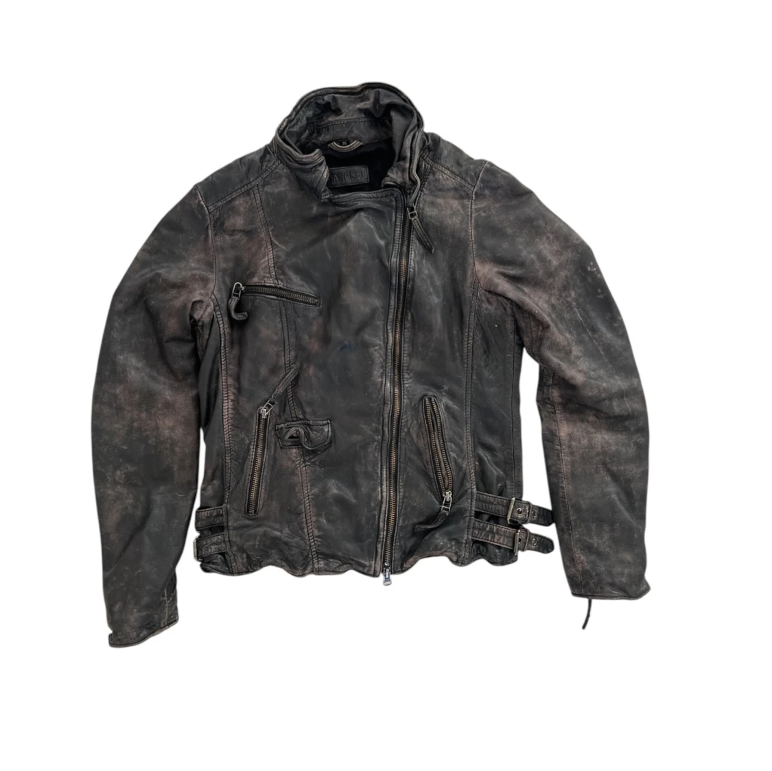 Svart skinnjacka från Anokhi