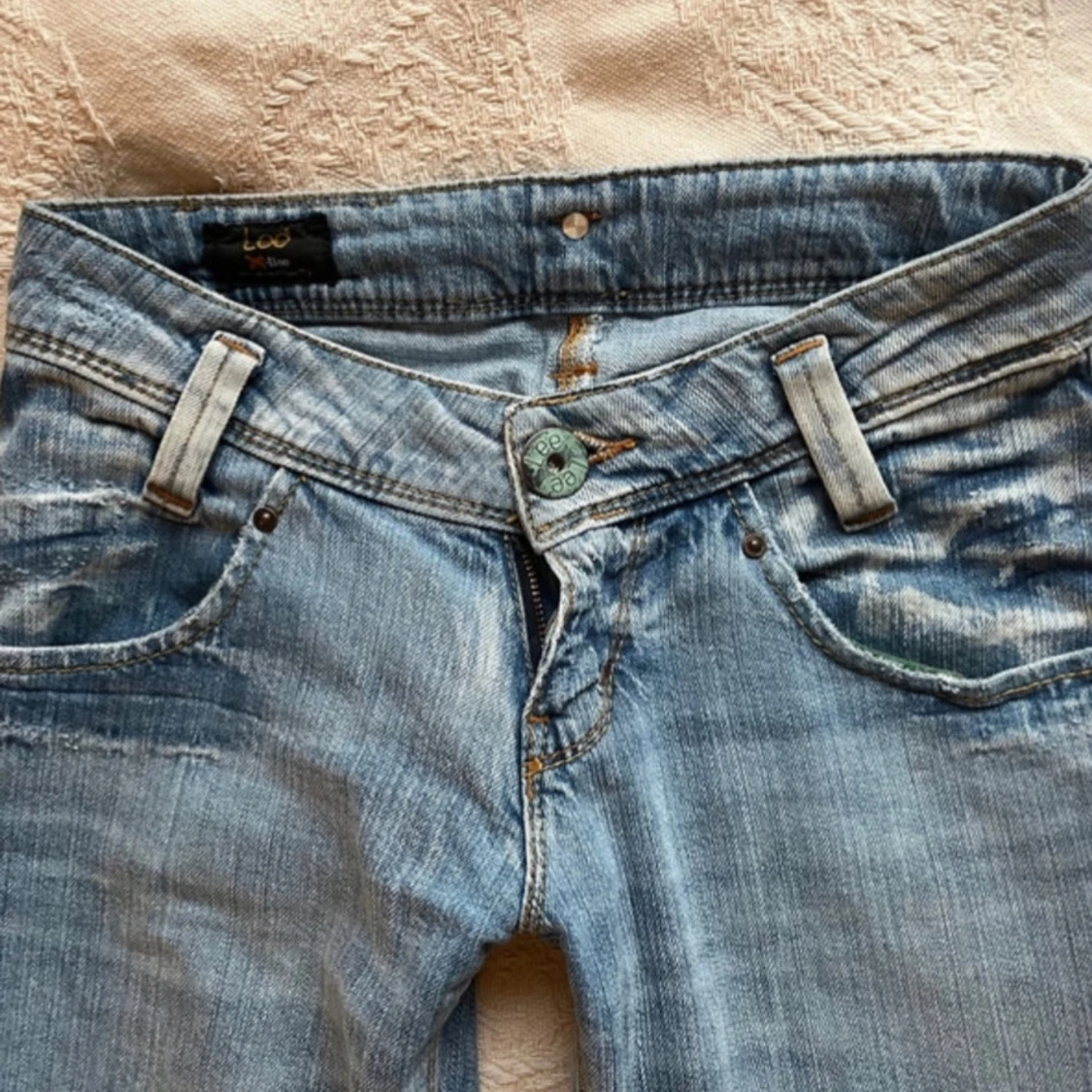 Lågmidjade lee jeans 