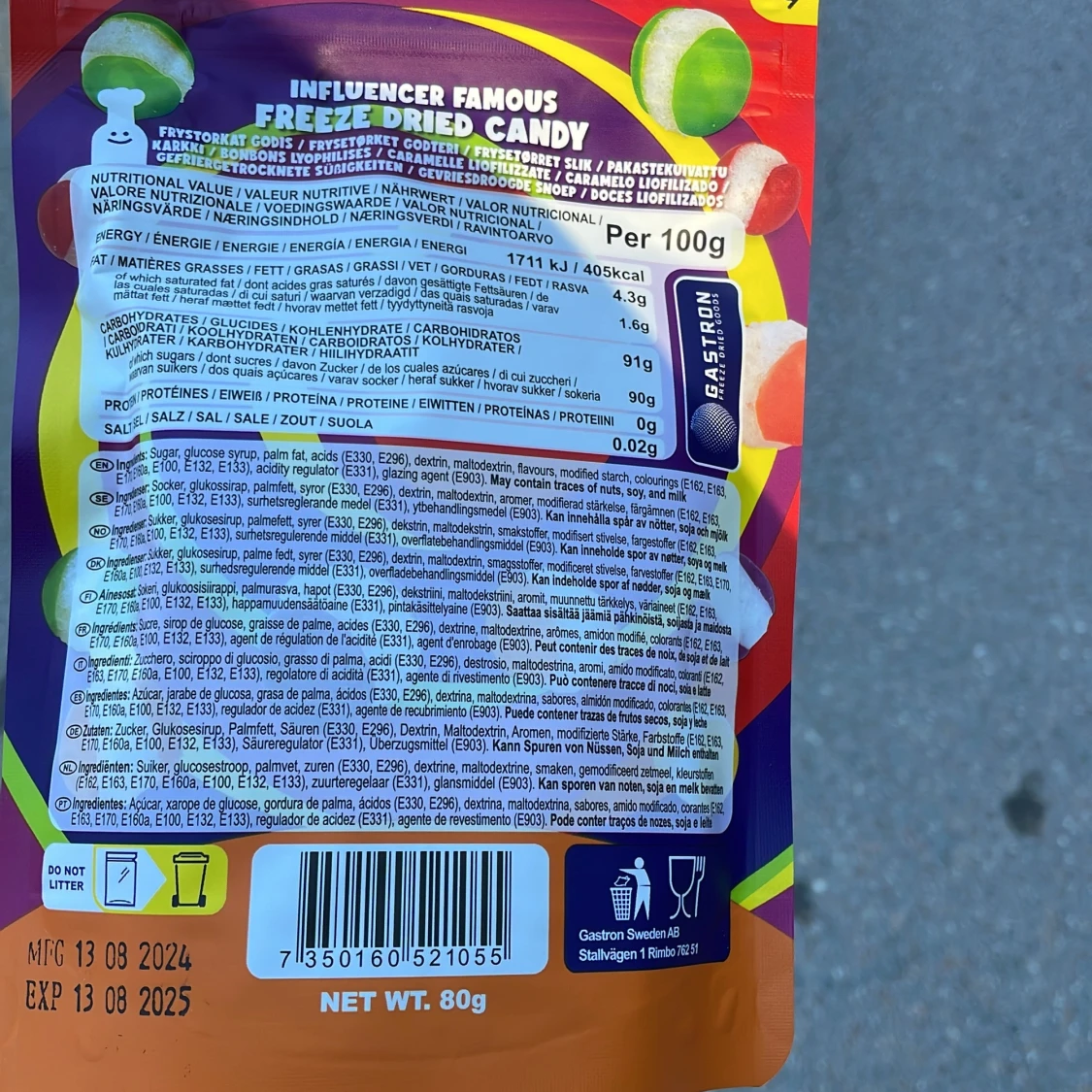 Rimbies Freeze Dried Candy - 91