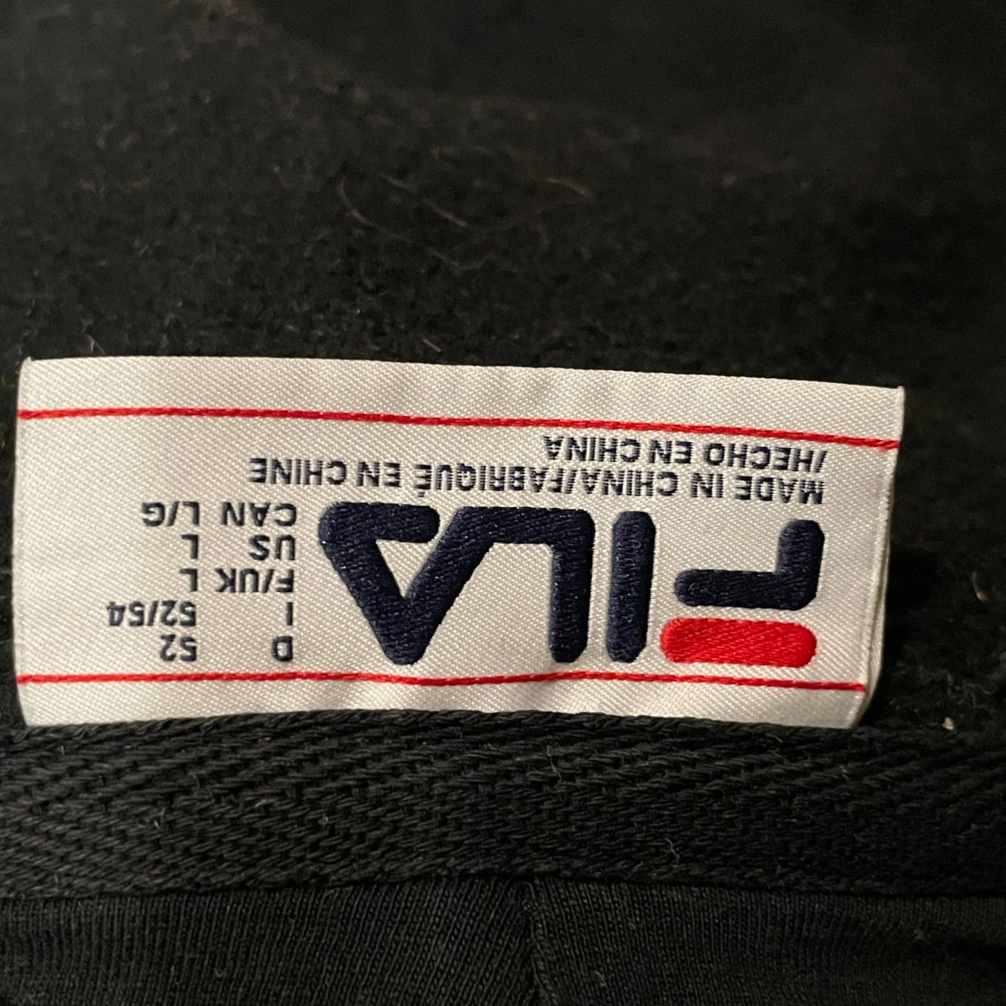 Svart hoodie från Fila - 92