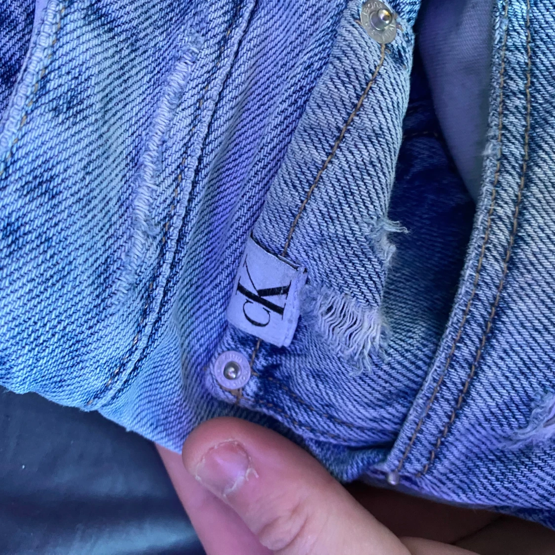 Blå jeans från Calvin Klein - 4
