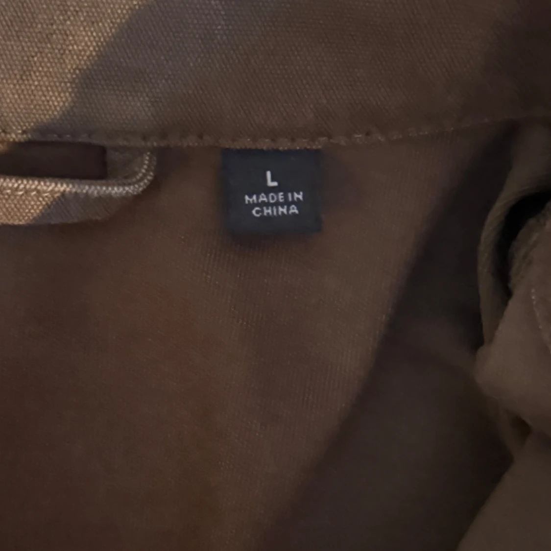 Uniqlo overshirt brun  - 1