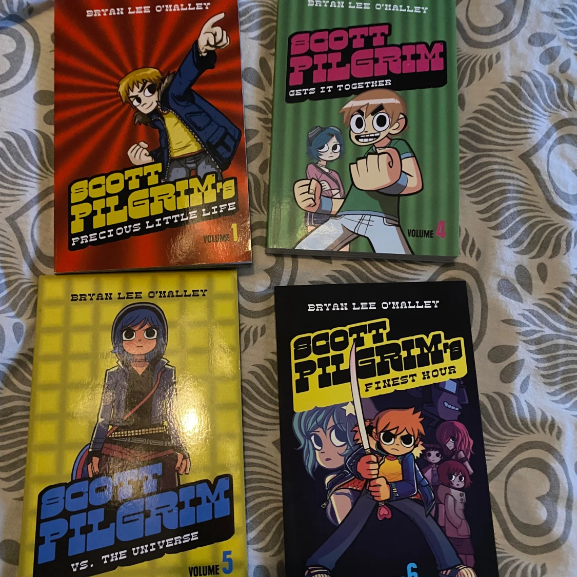 Scott Pilgrim Graphic Novels av Bryan Lee O'Malley