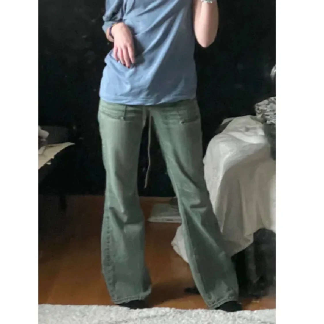 Lågmidjade bootcut jeans - 93