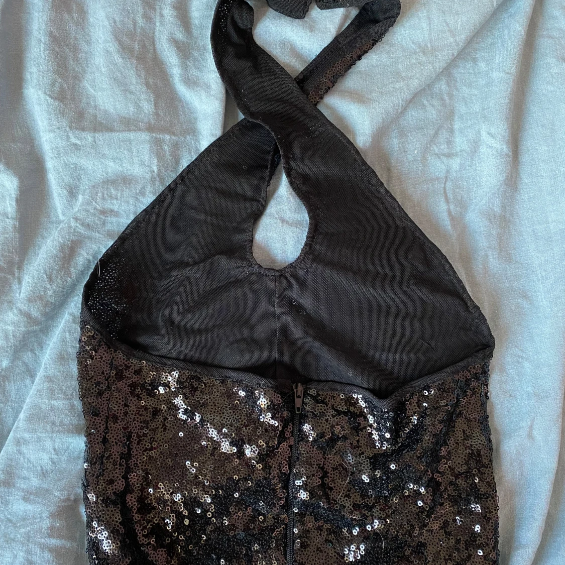 Glittrig festtopp - 90