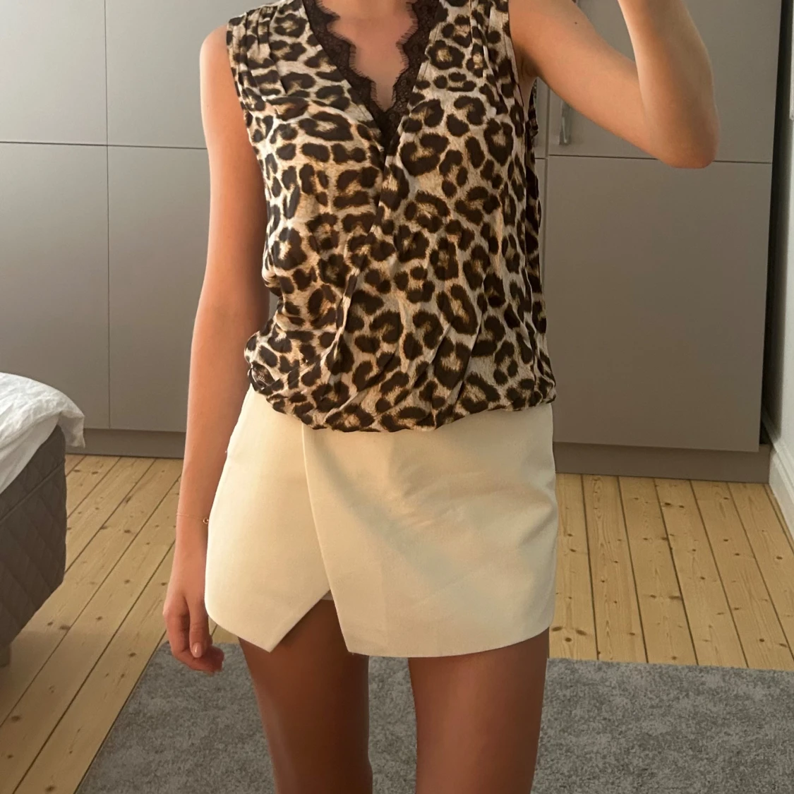 Super fin leopard top - 90