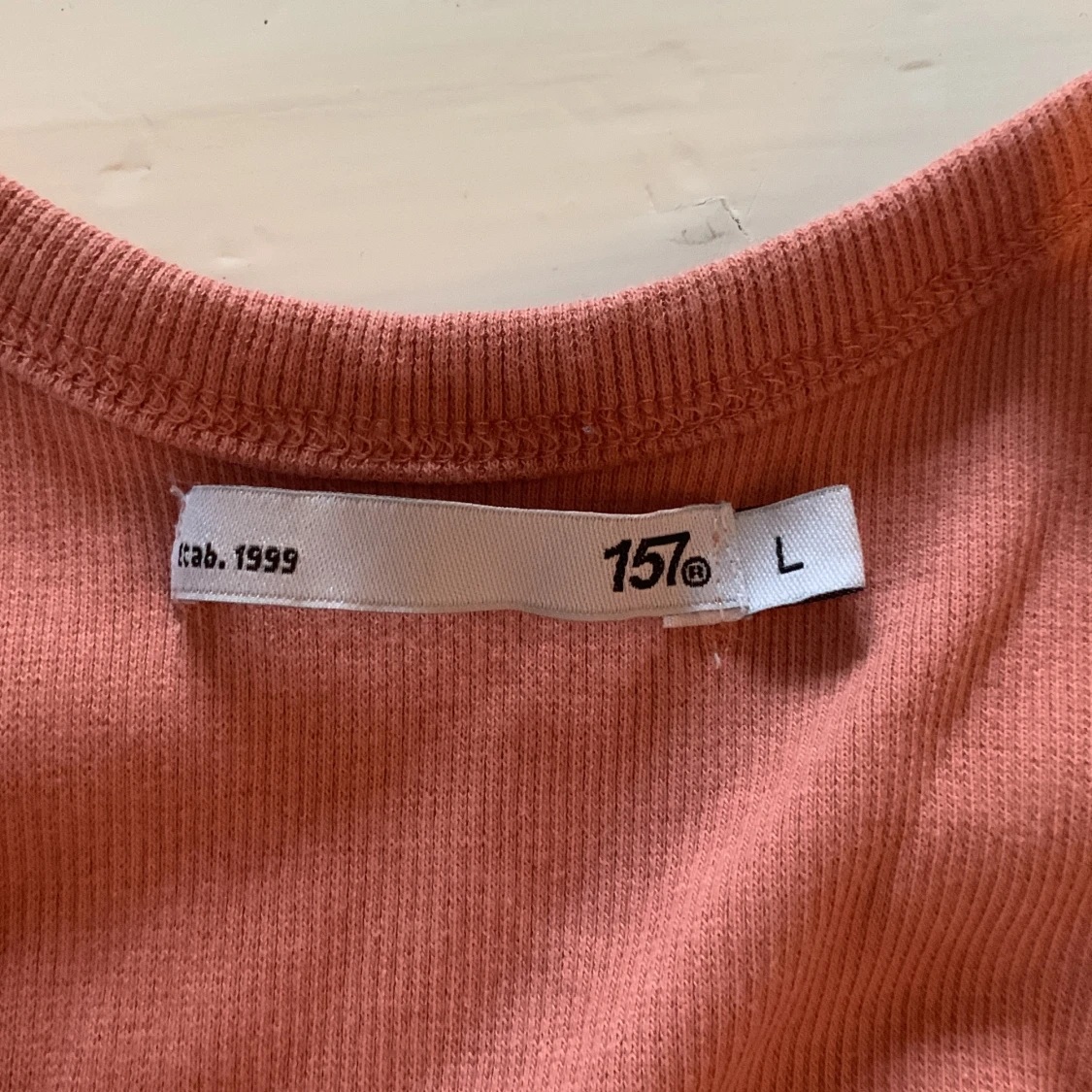 Rostfärgad croppad linnetopp från 157 - 90