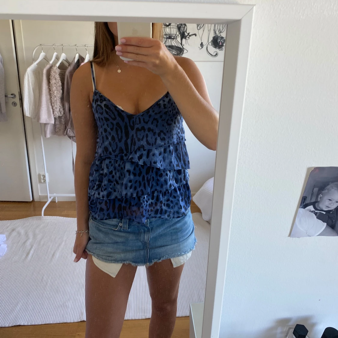 Leopard topp  - 90