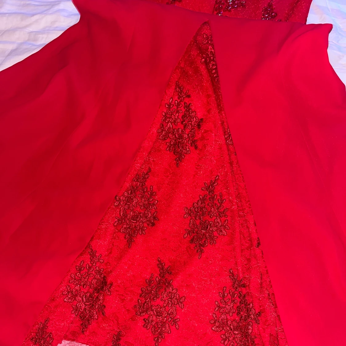 Röd festklänning - 91