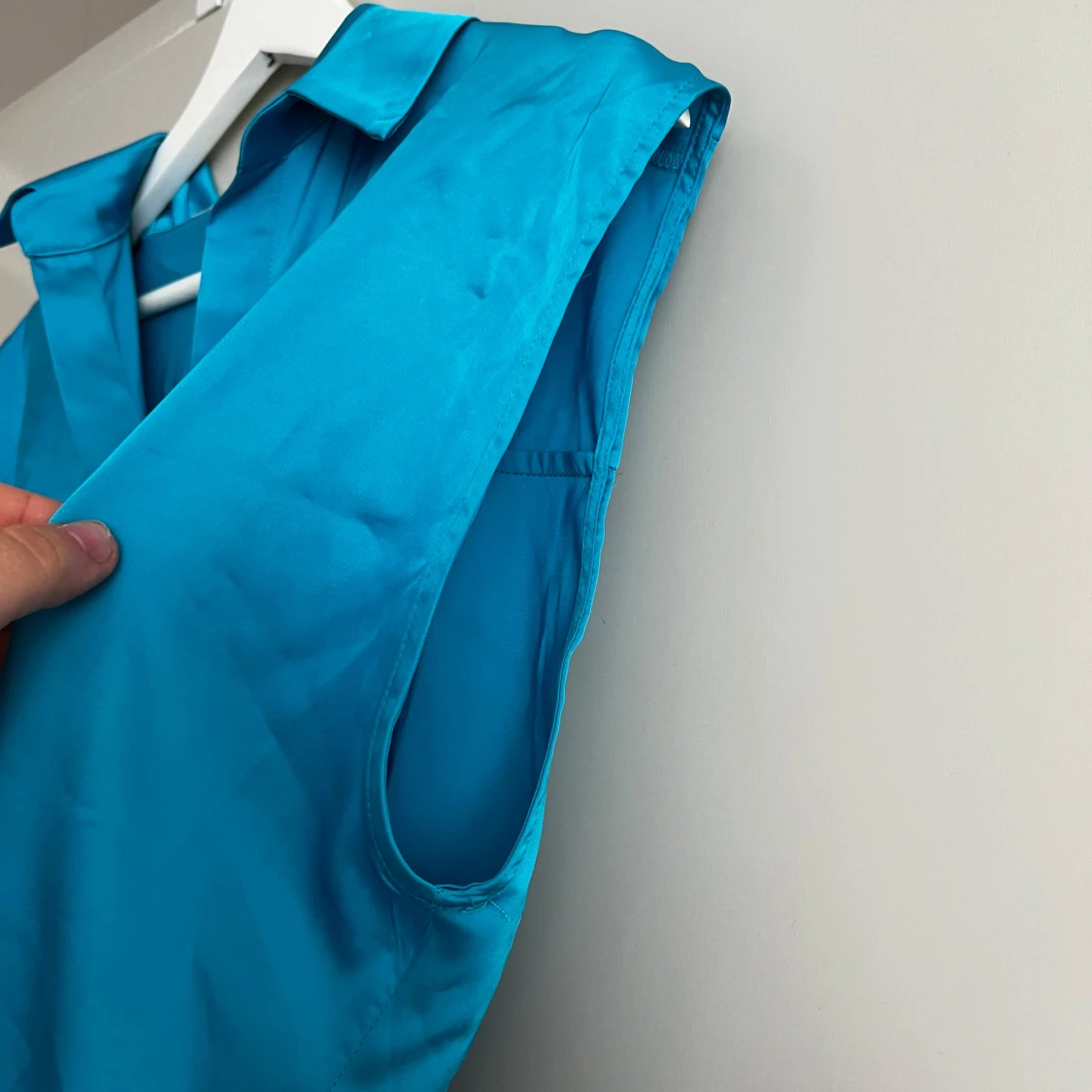 River Island blå blus  - 92