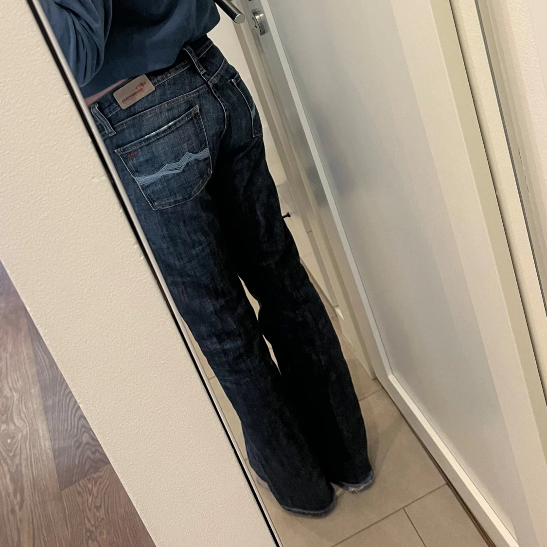 Lågmidjade jeans  - 91