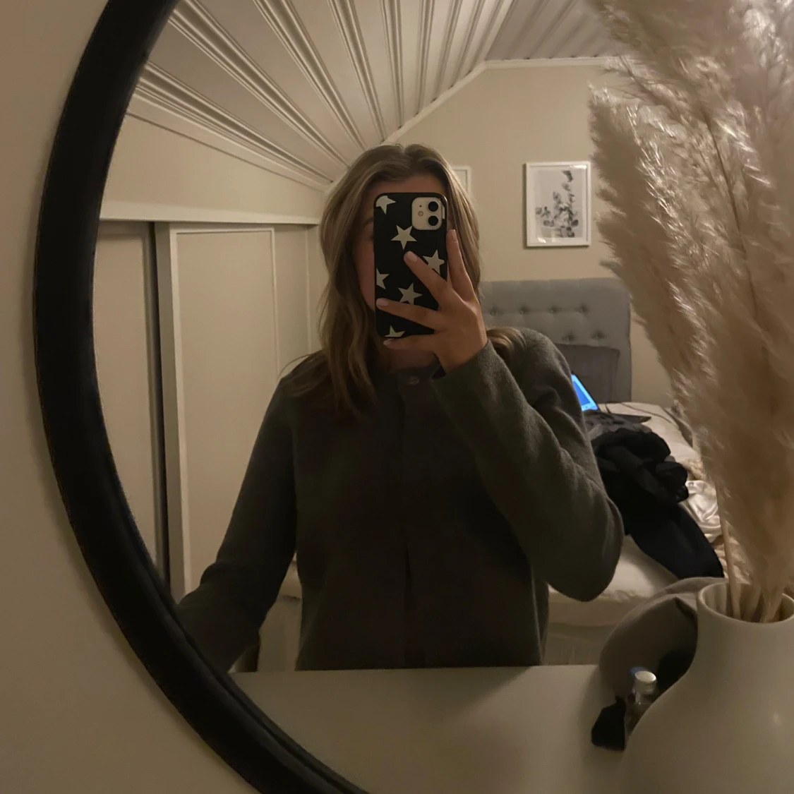 Grå kofta från Zara - 90