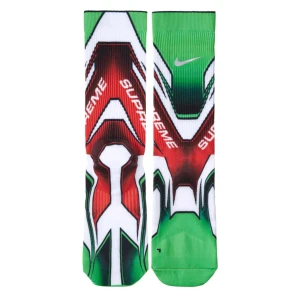 Supreme x Nike  - Supreme x Nike Fw24 drop Crew socks in green multi