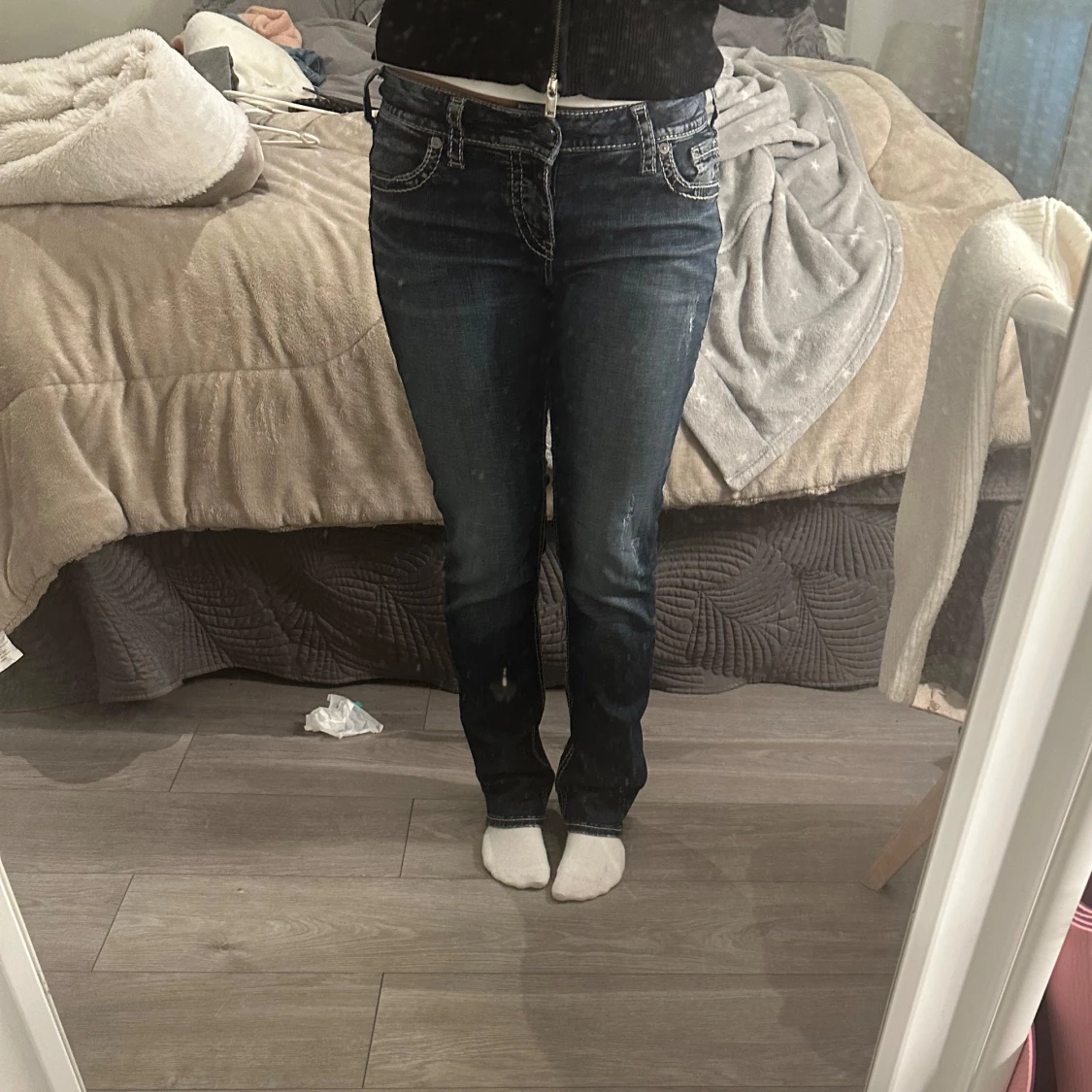 Lowrise slim jeans - 91