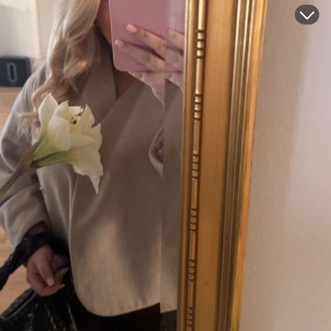 Beige omlottjacka - 1