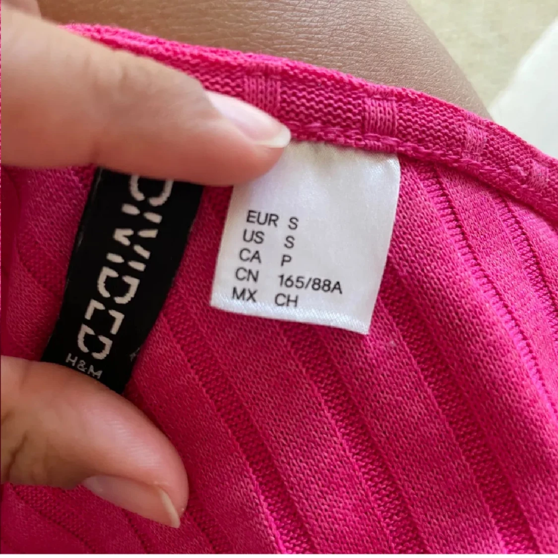 Rosa offshoulder topp från H&M Divided - 3