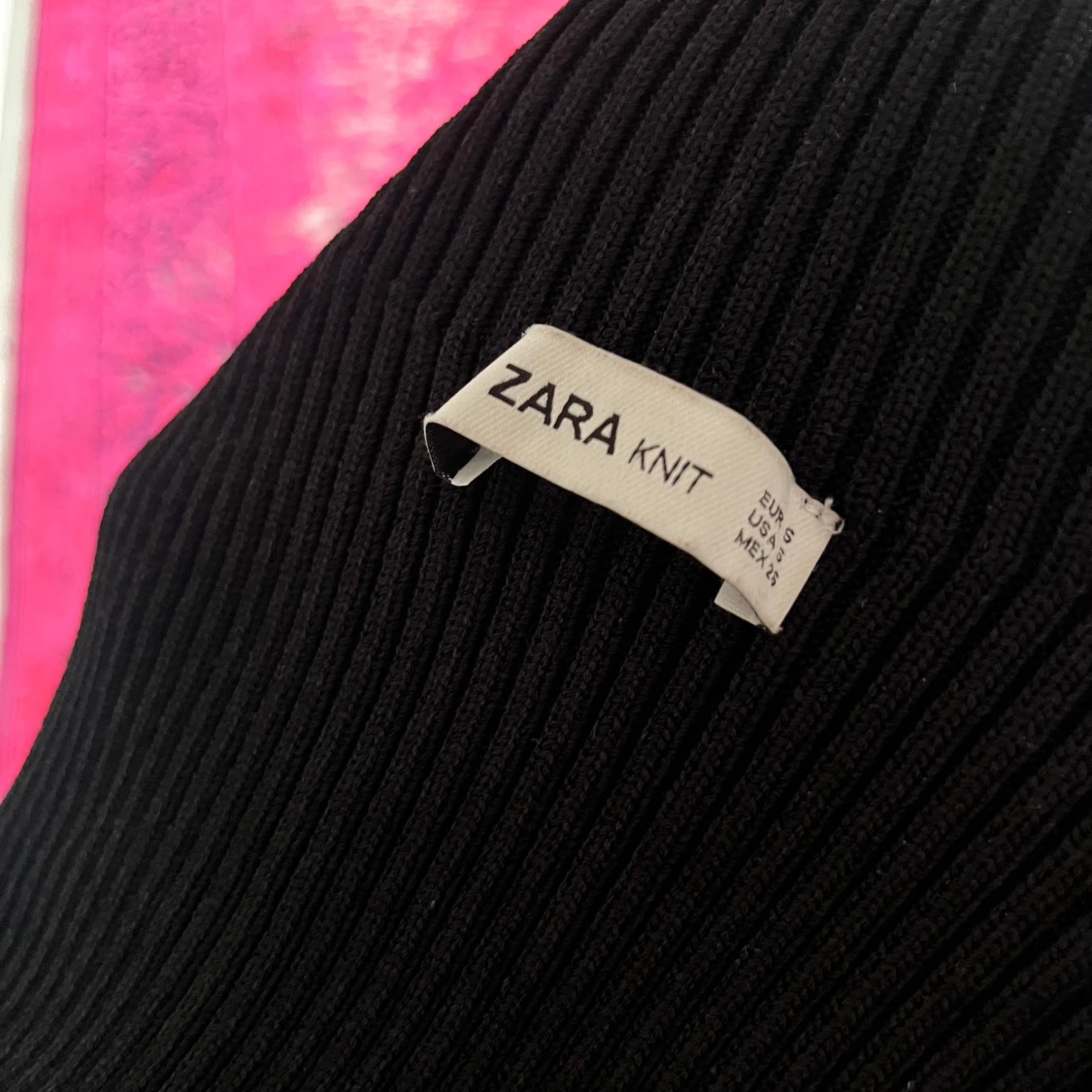 Stickad maxikjol Zara - 3