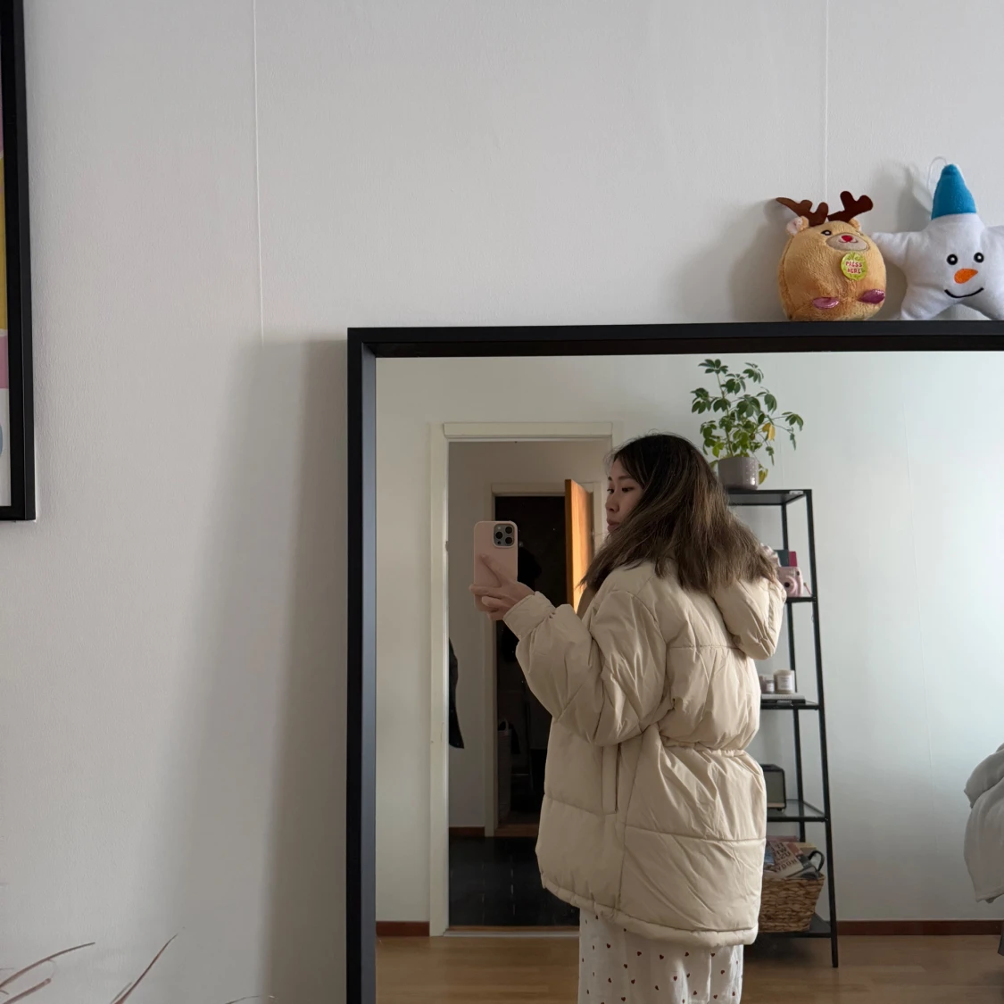 Beige pufferjacka från NA-KD - 1