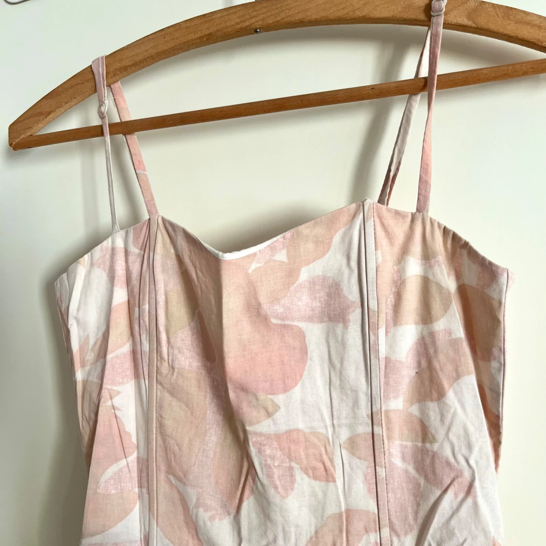 Bomullsklänning med korsett - 1