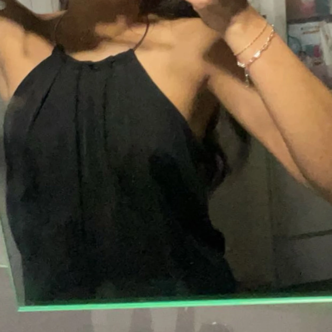 Svart axelbandslös  - 1