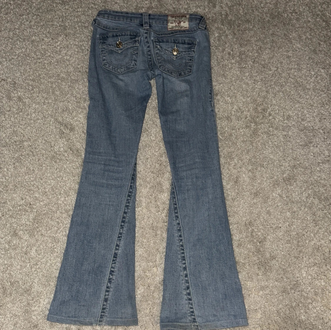 Lågmidjade bootcut jeans - 3