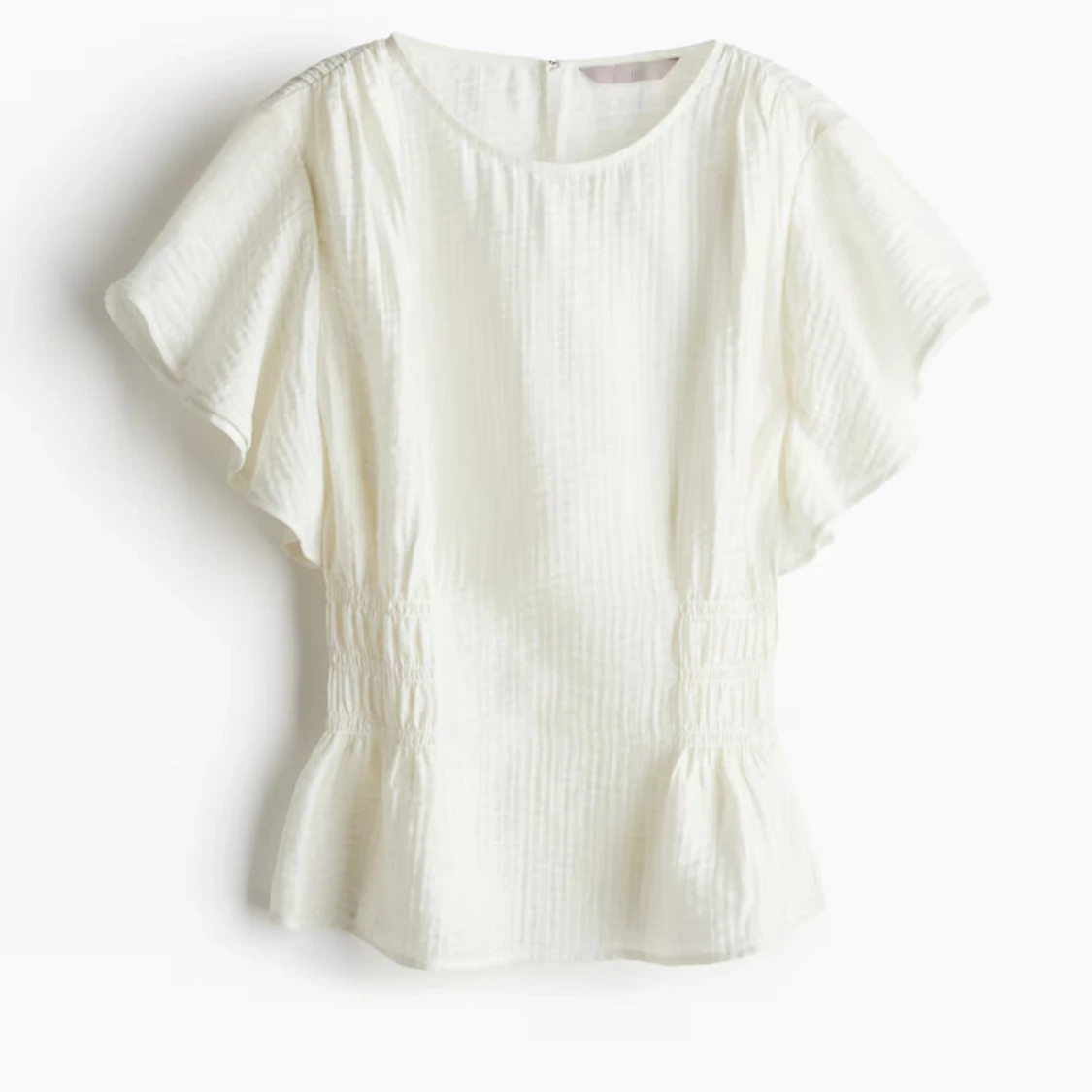 Vit blus/topp ifrån hm