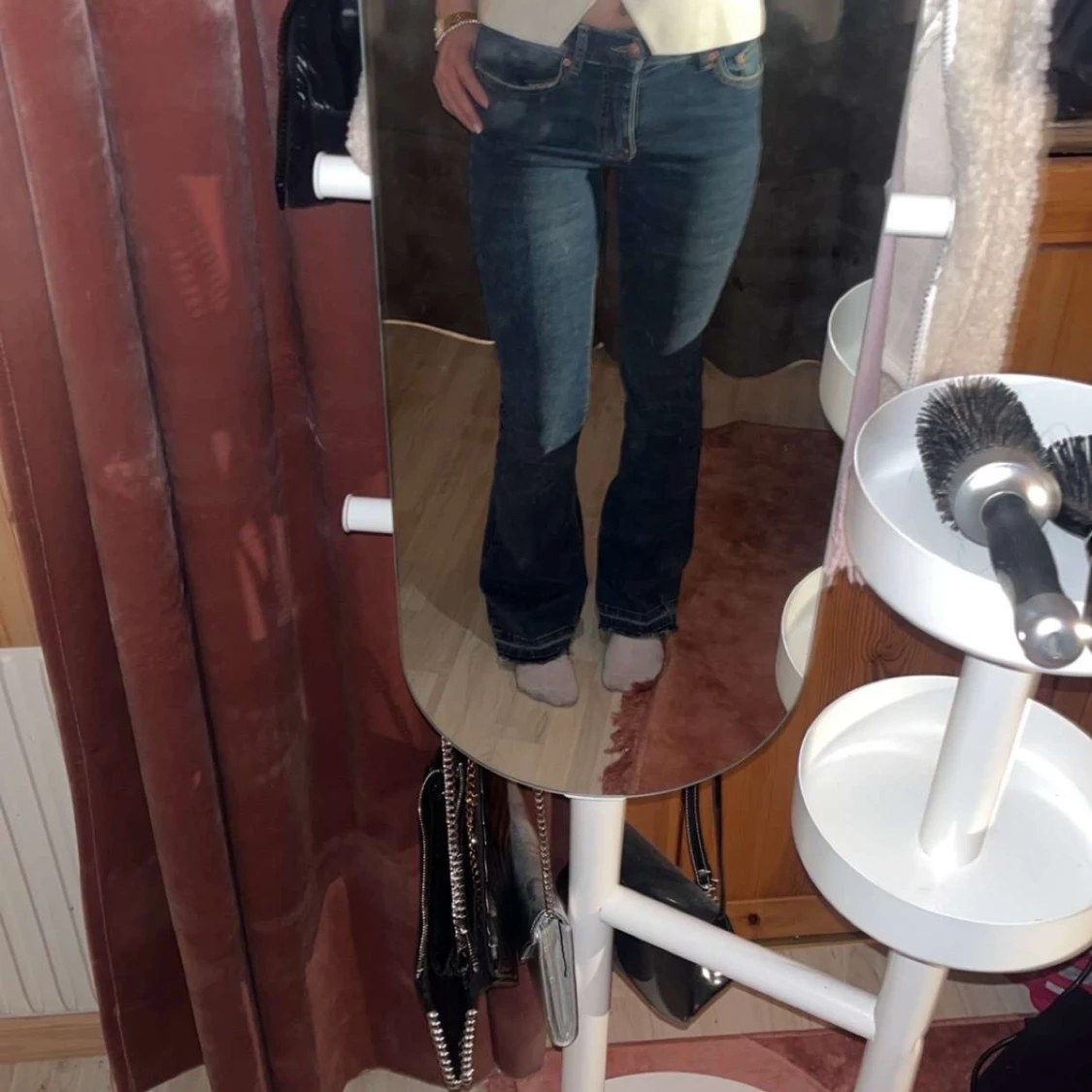 Low waist jeans från Gina