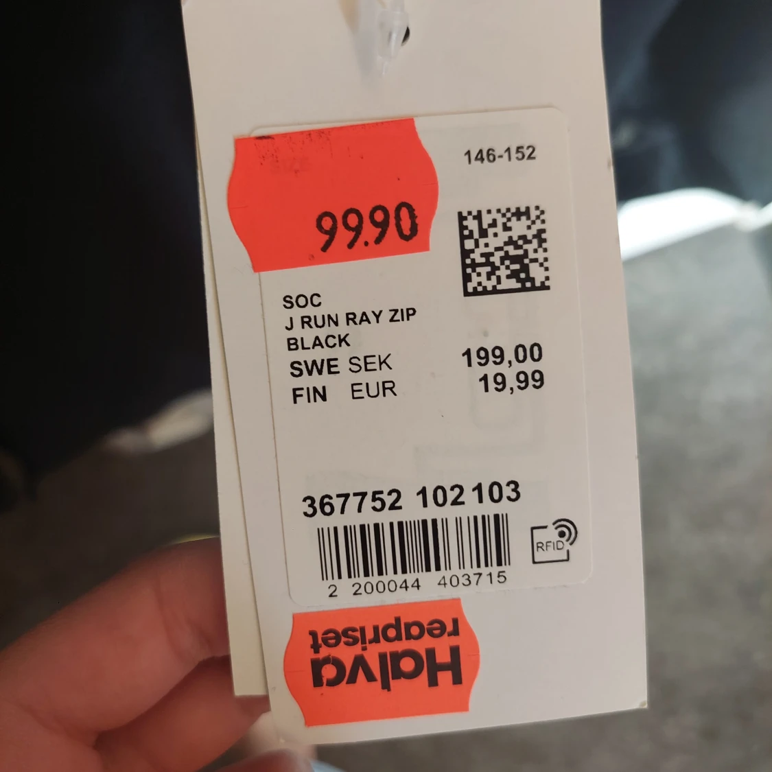 Svart långärmad tröja från SOC - 3