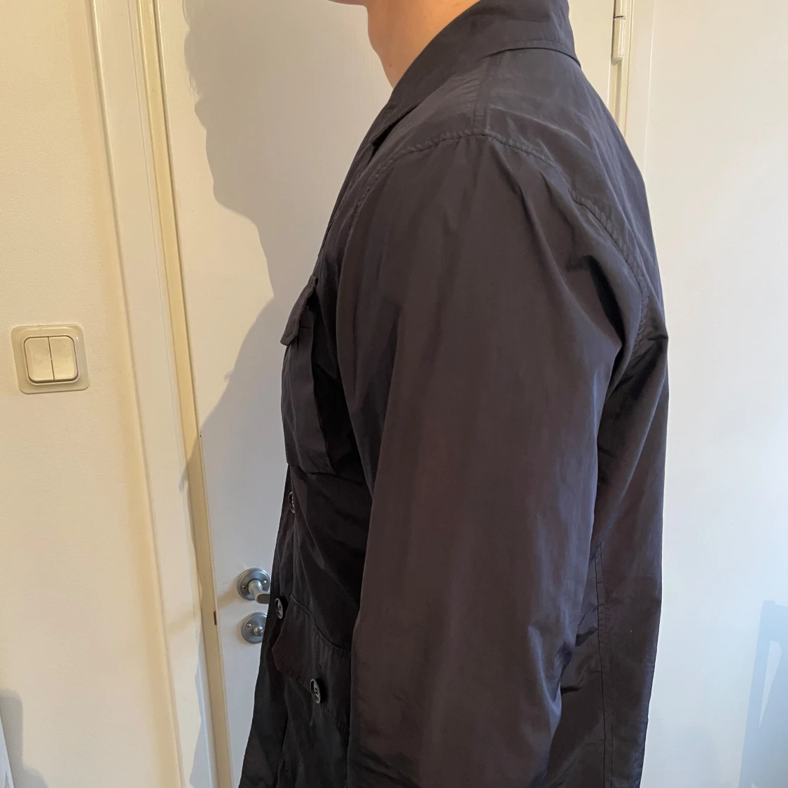 Marinblå overshirt/fieldjacket från J.Lindeberg - 1