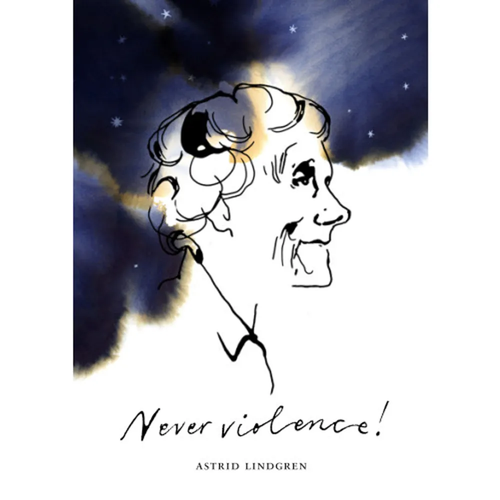 In 1978, Astrid Lindgren was awarded the Peace Prize of the German Book Trade. She turned her acceptance speech into a fiery and compelling appeal to put an end to violence and tyranny, especially the violence that begins in the home and that affects children above all else. This is a new edition of the speech, richly illustrated by Stina Wirsén, with a preface by Marta Santos Pais, Special Representative of the Secretary-General on Violence against Children, UN and an afterword by Thomas Hammarberg, Human Rights Adviser and Member of the first UN Committee on the Rights of the Child.    Format Danskt band   Omfång 45 sidor   Språk Engelska   Förlag Astrid Lindgren Text   Utgivningsdatum 2018-05-28   Medverkande Stina Wirsén   Medverkande Astrid Lindgren   Medverkande Marta Santos Pais   Medverkande Thomas Hammarberg   Medverkande Marita Dahl   Medverkande Laurie Thompson   Medverkande Kerstin Tanner   Medverkande Roger Tanner   ISBN 9789187659140  . Böcker.