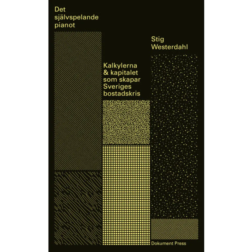 Det självspelande pianot: Kalkylerna och kapitalet som skapar Sveriges bostadskris är en pedagogisk grundkurs i svensk bostadspolitik.Sedan de statliga bostadssubventionerna avskaffades i början av 1990-talet har bostadsbristen i Sverige ökat dramatiskt. Det byggs inte tillräckligt många bostäder för att möta behoven och de bostäder som byggs är alldeles för dyra. Trots det lovar både politiker och bostadsbyggare att marknaden kommer lösa bostadsbristen. I Det självspelande pianot berättar Stig Westerdahl, professor i företagsekonomi vid Malmö universitet, hur det har blivit så här.Genom avancerade beräkningsupplägg har själva marknaden, alltså alla deltagare som revisorer, mäklare, fastighetsbolag och inte minst värderare fått svensk allmännytta att bli en internationellt eftertraktad vinstmaskin ett självspelande piano. Centralt i detta står begreppet värde. För boende- och fastighetsfrågor får värde en alldeles särskild klang eftersom bostaden väver samman oss medborgare med världens kapitalmarknader. Värde är något som förenar många olika grupper på bostadsmarknaden: köpare, säljare, mäklare, byggare, kreditgivare, fastighetsvärderare.Men hur vet vi att det är rätt värde som sätts? Det vet vi inte. Det vi vet är att det finns tillvägagångssätt som tas för givna för att beräkna värde, med stora effekter bostadsmarknaden. Teknikerna för att räkna fram bostäders värde blir praktiker med betydelse för både bostadslösa och de som har bostad, och kan även styra vem som hamnar i vilken kategori. Den som ska köpa en bostad är beroende av det värde som köpobjektet antas ha, ofta framräknat av en mäklare. För bostadsägare med stora skulder kan värdet av bostaden avgöra nattsömnen. Men värdet är också centralt för den som tänker bygga bostäder. Att granska frågan om värde och hur det beräknas är centralt för att närma sig bostadspolitikens viktiga frågor.    Format Häftad   Omfång 156 sidor   Språk Svenska   Förlag Dokument Press   Utgivningsdatum 2021-11-22   ISBN 9789188369499  . Böcker.