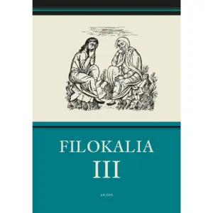 Filokalia är en samling texter, skrivna mellan 300- och 1400-talet av andliga mästare, vägledare och mystiker inom den ortodoxa kyrkan. Filokalia är de andligt nyktra fädernas kärlek till skönheten. En samling texter av de heliga Gudsbärande fäderna, vars praktiska, kontemplativa och emotivt etiska filosofi leder till renhet, upplysning och andlig fullkomning. Fader Benedikt, som översatt texterna, har studerat Filokalia och dess budskap i många år. I Filokalia I finns en inledande essä som leder läsaren in i de gamla kristna filosofernas sätt att tänka. Filokalia III innehåller en text av den helige Hesychios.    Format Danskt band   Omfång 87 sidor   Språk Svenska   Förlag Artos & Norma Bokförlag   Utgivningsdatum 2020-11-13   Medverkande Bengt Pohjanen   Medverkande Magnus Åkerlund   ISBN 9789177771463  