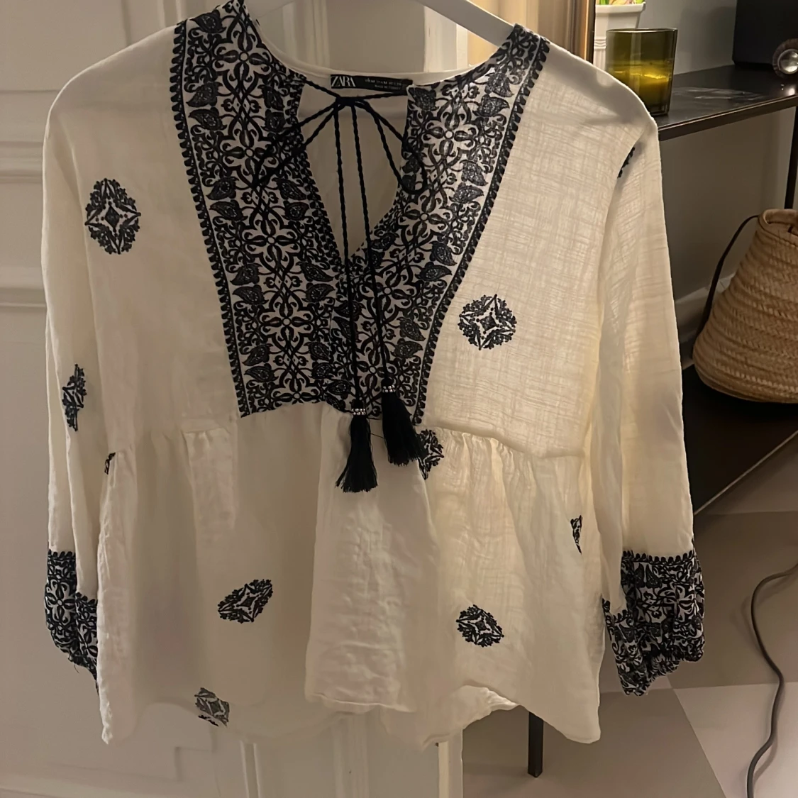 Snygg blus Zara använd en gång