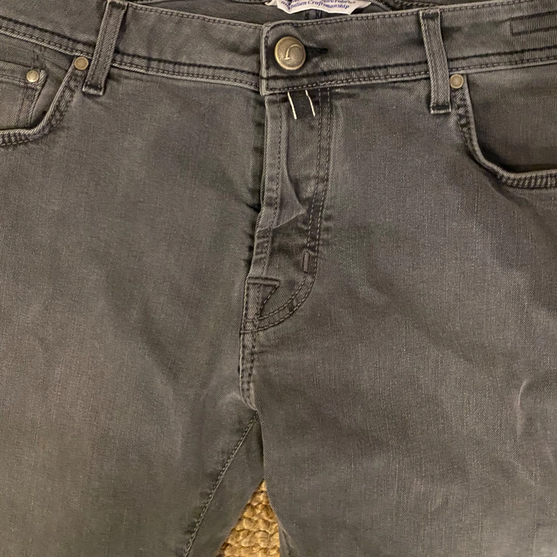 Grå jeansbyxor från Jacob Cohen - 91