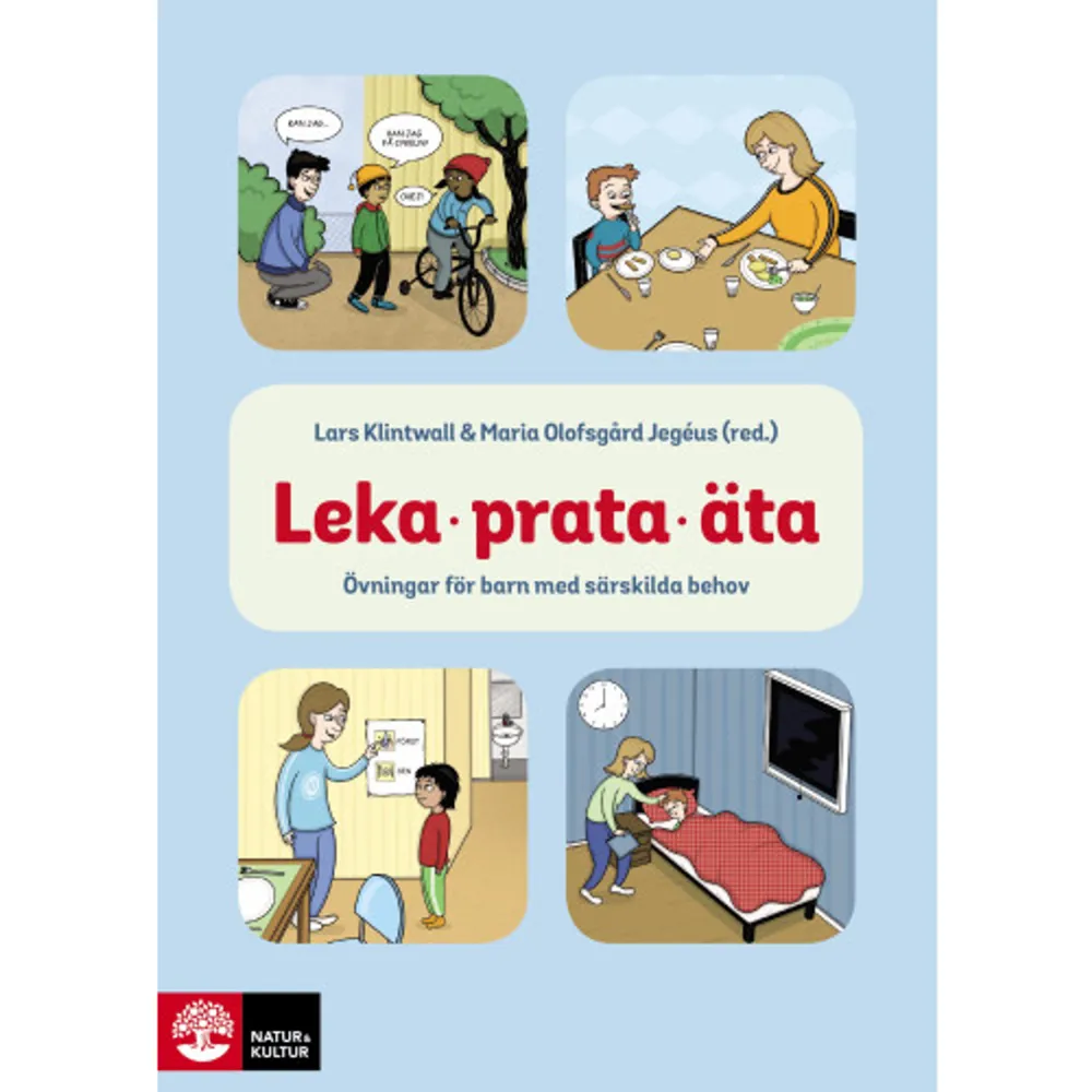 Ungefär ett barn i varje förskolegrupp har svårt att lära sig viktigafärdigheter för livet. Övningarna i den här boken lär barn att:• leka med andra barn• hantera övergångar och sociala regler• kommunicera bättre• förstå vad andra säger• sova bättre• äta mer varierat. Du får följa tre barn i förskoleåldern – Joel 2 år, Emma 4 år och Said 6 år – som på ett stegvist och lekfullt sätt lär sig nya färdigheter med hjälp av sina föräldrar och pedagoger. Syftet är att barnen lättare ska inkluderas i förskolegruppen och att underlätta vardagspusslet hemma. Erfarna psykologer och logopeder beskriver övningarna, som är baserade på evidensbaserade behandlingar. Övningarna har sedan prövats och anpassats av föräldrar och pedagoger så att de är lätta att använda. Boken är skriven för föräldrar, pedagoger, psykologer, logopeder och andra som vill ge konkret hjälp till barn som behöver extra stöd. Sagt om boken: 