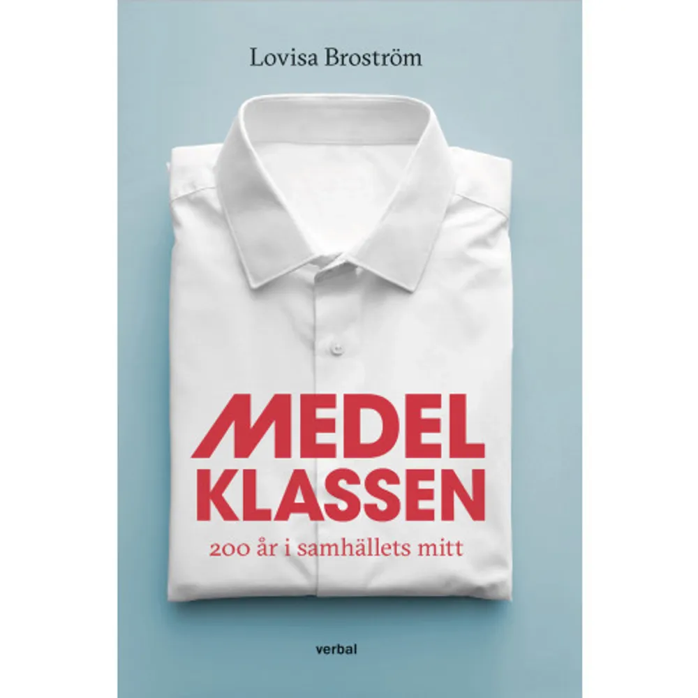 Medelklassen har på senare år hamnat i den politiska debattens centrum. Vissa älskar att hata den, politiker gör allt för deras röster. Allt fler identifierar sig som medelklass, men få är stolta att tillhöra den. I Medelklassen. 200 år i samhällets mitt synar ekonomhistorikern Lovisa Broström den svenska medelklassens utveckling från 1800-talet och framåt. Hon diskuterar olika teorier om medelklassen och hur begreppet har skiftat innebörd över tid. Boken utmynnar i en kritik av den samtida vänsterns tendens att ersätta klassanalys med slentrianmässig kritik av medelklassens livsstil, och ett övertygande argument för en ny klassallians mellan arbetare och tjänstemän likt den som möjliggjorde den svenska välfärdsstatens framväxt.    Format Danskt band   Omfång 245 sidor   Språk Svenska   Förlag Verbal Förlag   Utgivningsdatum 2023-09-13   ISBN 9789189524200  . Böcker.