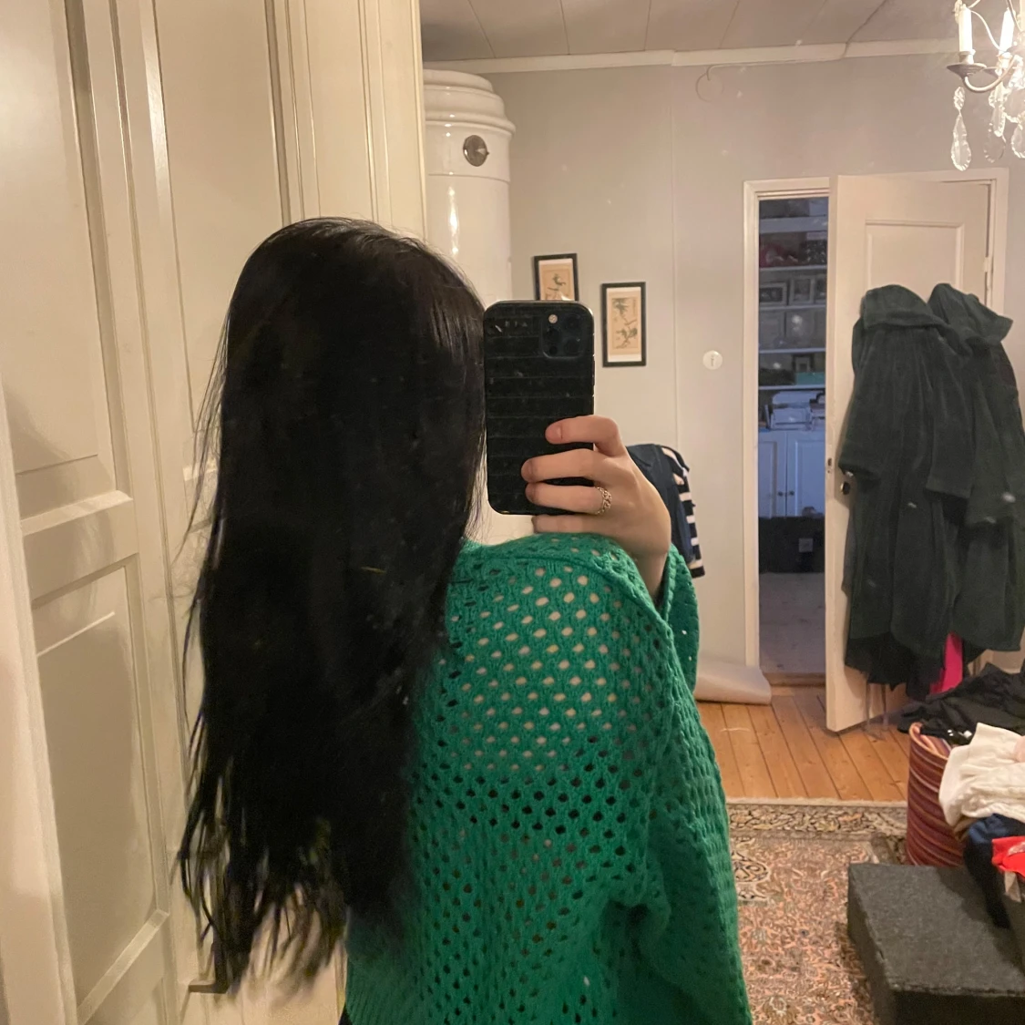 Grön stickad tröja från H&M Divided - 90