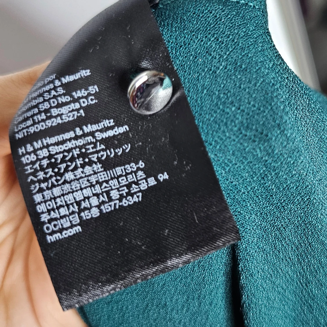 Turkos topp från H&M - 93