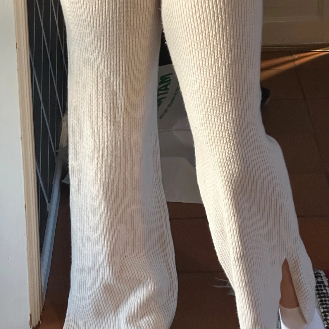 Stickade byxor från Zara  - 90
