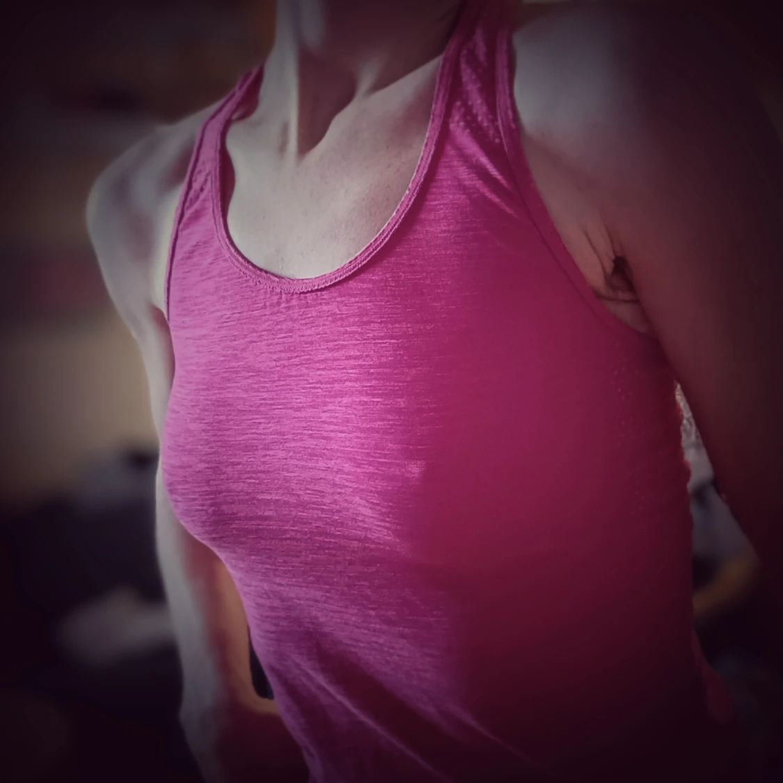 Rosa tränings linne